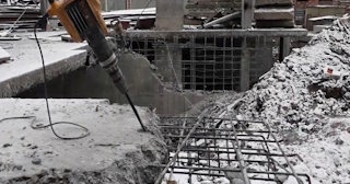 Демонтаж монолитного перекрытия в Азнакаево - Профессиональная разборка от 848 руб.