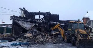 Демонтаж сгоревших зданий в Азнакаево | Сварной-Знк - снос после пожара от 1060 рублей